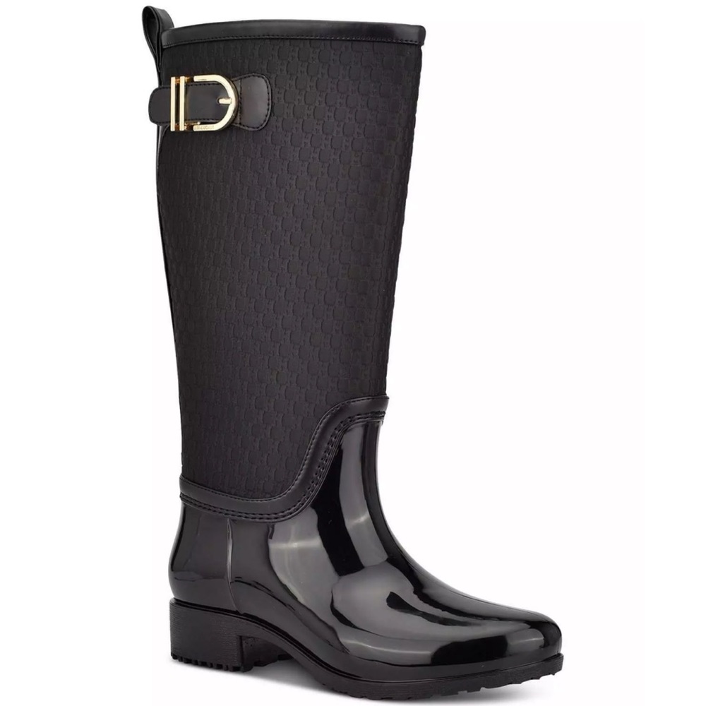 Tommy Hilfiger Black Fort 2 Rainboots NWT